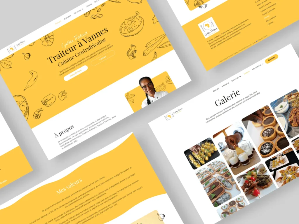 Site Cynthia Traiteure