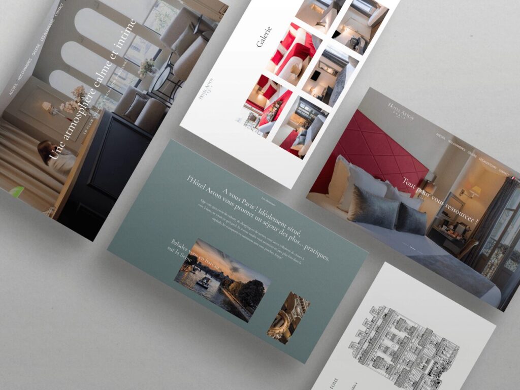 Site Aston Hôtel Paris