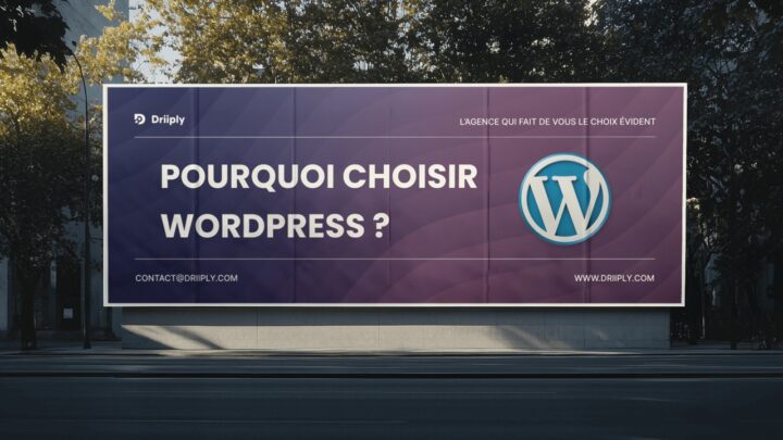 choisir WordPress pour son site internet