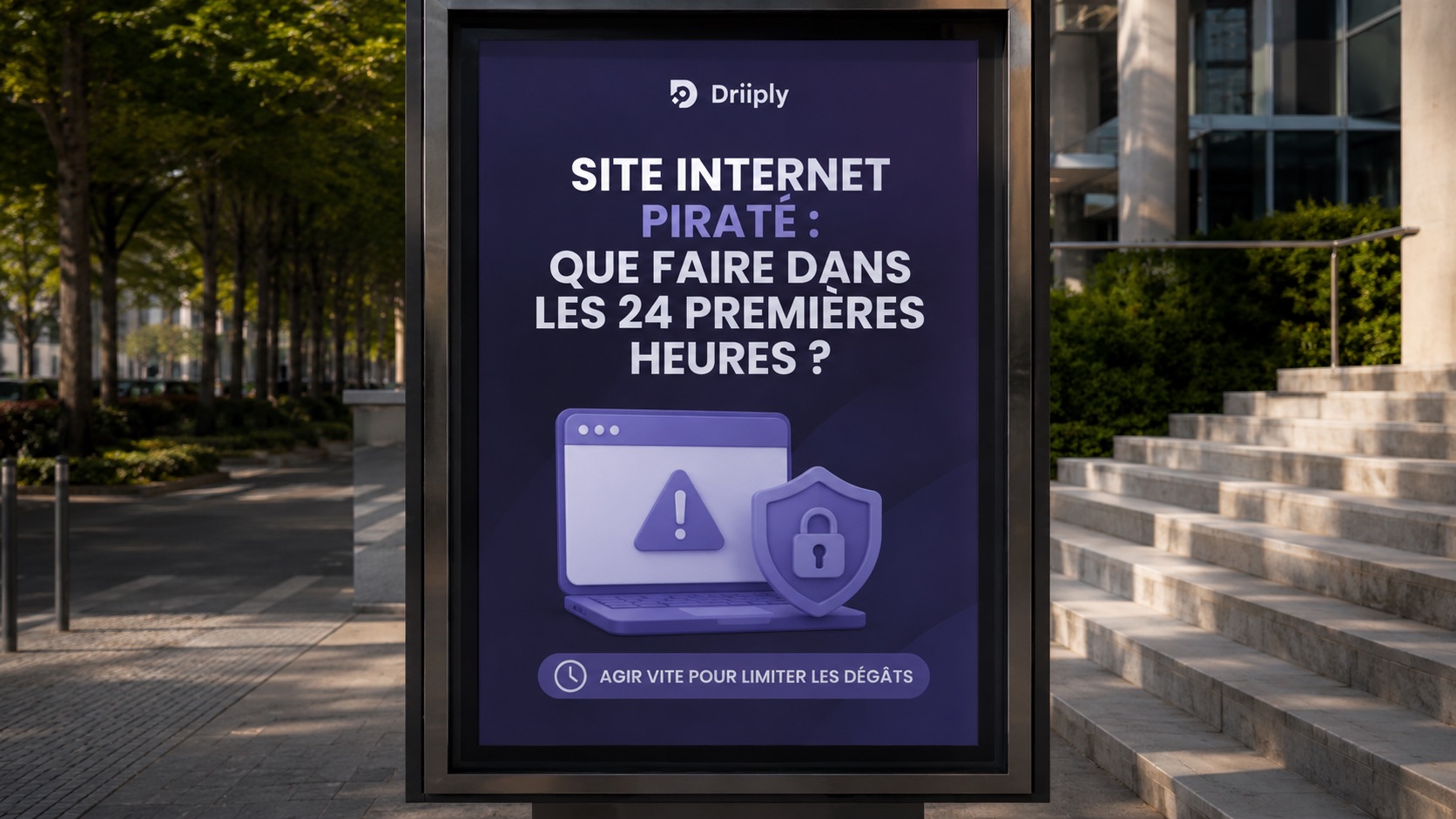 Site internet piraté : que faire dans les 24 premières heures ?