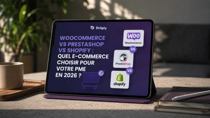 WooCommerce vs PrestaShop vs Shopify : quel e-commerce choisir pour votre PME en 2026 ?
